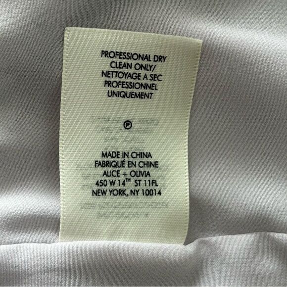 Alice + Olivia Light Gray Midi Skirt - Picture 11 of 11